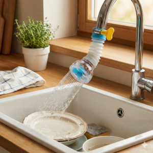 360 Degree Adjustable Fan Faucet Tap Shower for Kitchen Sink