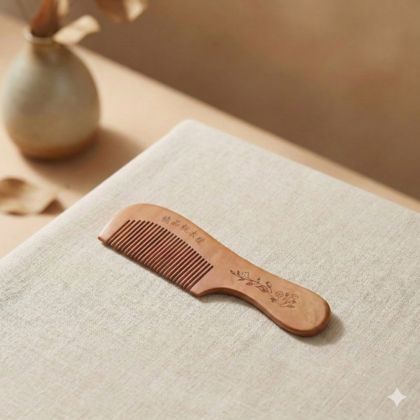 Natural Wooden Comb