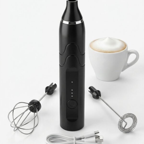 Coffee Beater 2 in 1 Rechargeable Electric Handheld Mixer