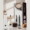 Coffee Beater 2 in 1 Rechargeable Electric Handheld Mixer