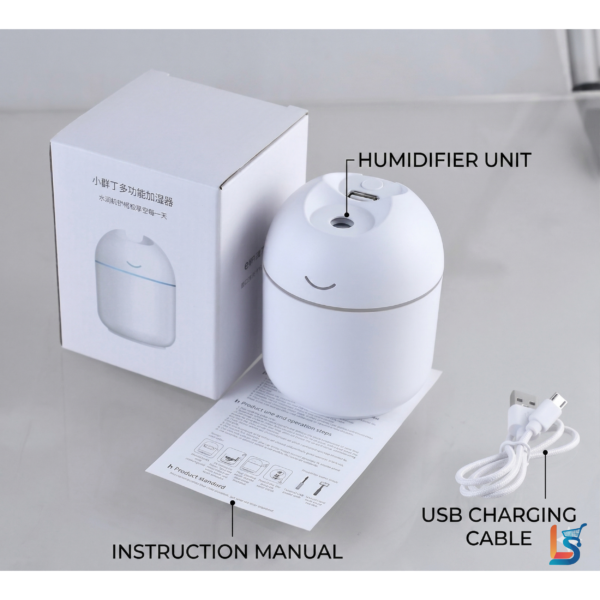 2-in-1 Ultrasonic Cool Mist Humidifier & Aroma Diffuser