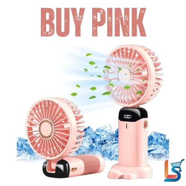 Portable Mini Fan LCD Fan